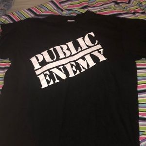Public enemy shirt